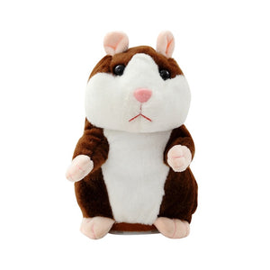 Talking Hamster Mouse Plush Toy